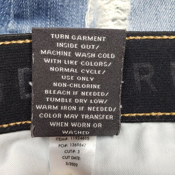 Torrid Sky High Skinny Jeans Womens 18 Premium Distressed High Rise - Picture 9 of 9